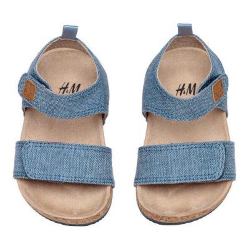 BNWT H&M denim baby sandals unisex